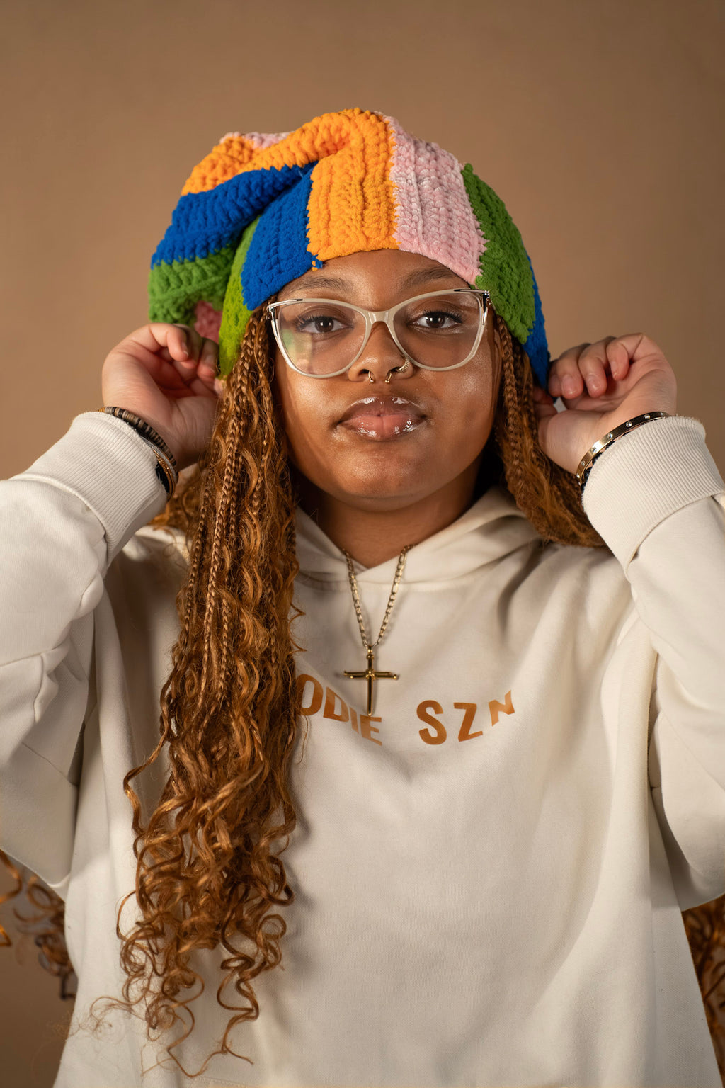 Slouchy Crochet Beanie