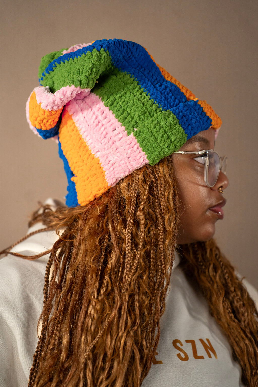 Slouchy Crochet Beanie