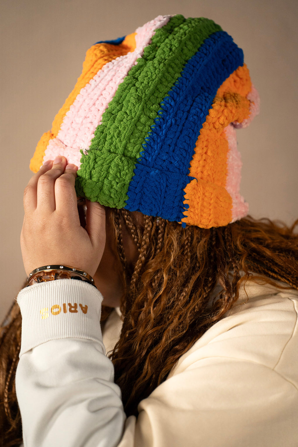 Slouchy Crochet Beanie